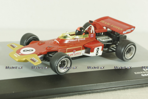 Lotus 72D #8 Emerson Fittipaldi Germany GP Formula 1 1971, Altaya 1:43