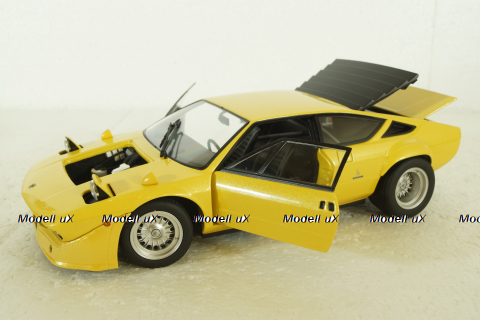 Lamborghini Urraco Rally Yellow Pearl, KYO8445GY, Kyosho 1:18