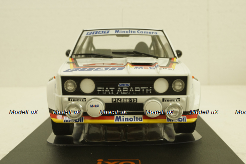 Fiat 131 Abarth, No.1, Minolta, Rally Hunsrück 1979, RMC077, Ixo 1:18