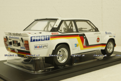 Fiat 131 Abarth, No.1, Minolta, Rally Hunsrück 1979, RMC077, Ixo 1:18