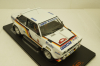 Fiat 131 Abarth, No.1, Minolta, Rally Hunsrück 1979, RMC077, Ixo 1:18