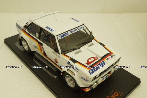 Fiat 131 Abarth, No.1, Minolta, Rally Hunsrück 1979, RMC077, Ixo 1:18