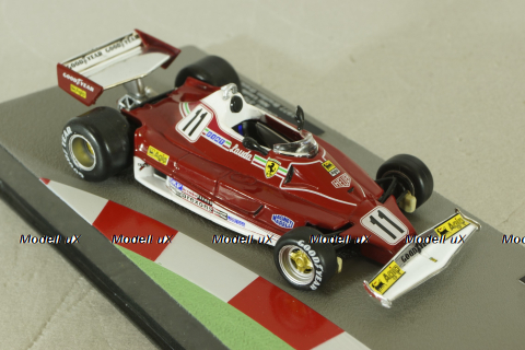 Ferrari 312 T2 1977 #11 Niki Lauda Brazilian GP 1977, Formula 1, F-1, Altaya 1:43