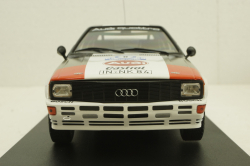 Audi quattro, No.8, Rallye WM, 1000 Lakes Rally, M.Mouton/F.Pons, 1982, RMC094C, IXO 1:18