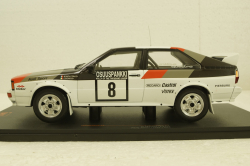 Audi quattro, No.8, Rallye WM, 1000 Lakes Rally, M.Mouton/F.Pons, 1982, RMC094C, IXO 1:18