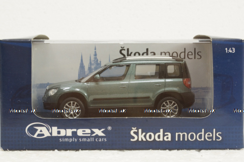 Skoda Yeti, green metallic, 143AB014QB, Abrex 1:43