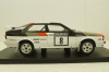 Audi quattro, No.8, Rallye WM, 1000 Lakes Rally, M.Mouton/F.Pons, 1982, RMC094C, IXO 1:18