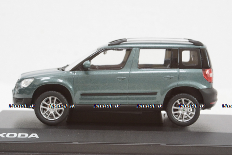 Skoda Yeti, green metallic, 143AB014QB, Abrex 1:43