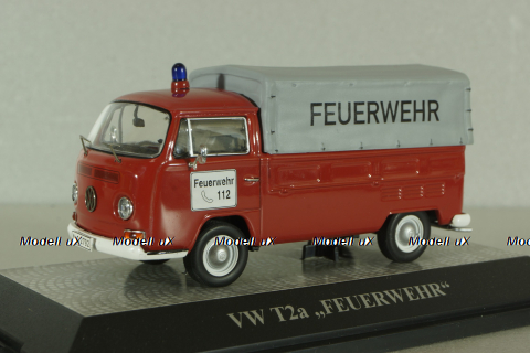 Volkswagen T2a  Pritsche Feuerwehr 1967, Premium Classixxs 1:43