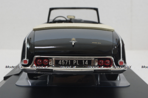 Citroen DS 21 Palm Beach 1968, black, 181746, Norev 1:18