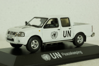 Nissan Navara (D22) Pick-Up  UN Liberia Peacekeeping 2007 white, JC433, JCollection 1:43 