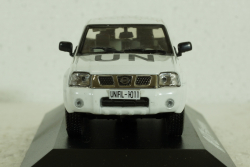 Nissan Navara (D22) Pick-Up  UN Liberia Peacekeeping 2007 white, JC433, JCollection 1:43 