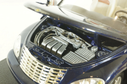 Chrysler PT cruiser cabrio, blue, 53839,  Hotwheels 1:18