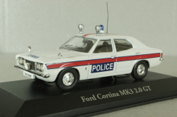Ford Cortina (MK3) 2.0 GT Police, Atlas 1:43