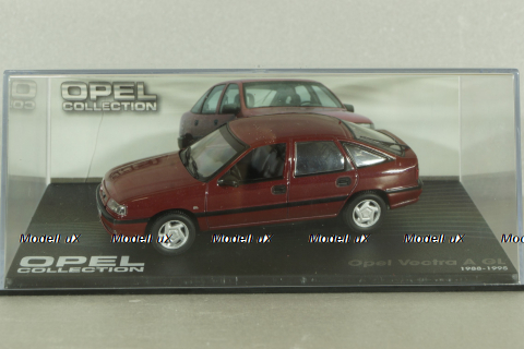 Opel Vectra (A) GL hatchback 1988, red, OPC023, Opel Collection #23 1:43