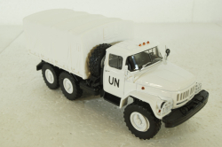 Зил-131 бортовой с тентом, ООН, 100237.он, АвтоИстория 1:43