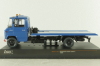 Mercedes L 608 D car trancporter 1980, blue, CLC571, IXO 1:43