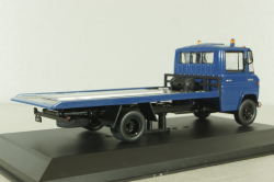 Mercedes L 608 D car trancporter 1980, blue, CLC571, IXO 1:43
