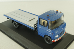 Mercedes L 608 D car trancporter 1980, blue, CLC571, IXO 1:43