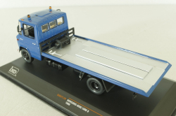 Mercedes L 608 D car trancporter 1980, blue, CLC571, IXO 1:43