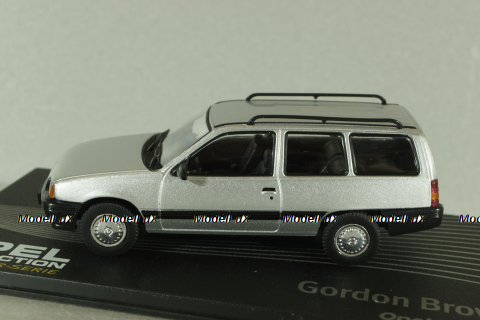Opel Kadett Caravan (E), Gordon Brown 1988, silver, OPCD133, Opel Collection Designer #133 1:43