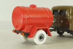 Прицеп бочка пожарная 13015-УСР, Агат 1:43
