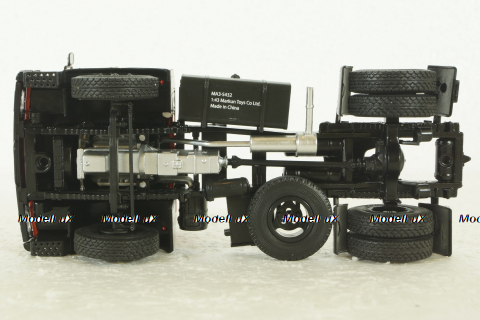 Маз-5432 тягач 1981г, красный, 100411, АвтоИстория 1:43