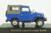 Toyota Land Cruiser BJ40 blue, EBBRO 1:43