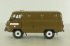 УАЗ-3962 хаки, медслужба, пластик, Агат 1:43