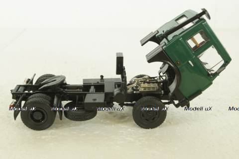 Маз-5432 тягач 1981г, зеленый, 100428, АвтоИстория 1:43