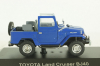 Toyota Land Cruiser BJ40 blue, EBBRO 1:43