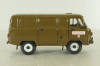 УАЗ-3962 хаки, медслужба, пластик, Агат 1:43