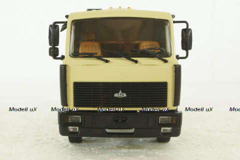 Маз-5432 тягач 1989г, желтый, 100428, АвтоИстория 1:43