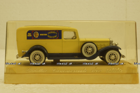 Cadillac Commerciale, yellow, 4060, Solido 1:43