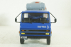Berliet GRH 230 Cement mixer year 1976 blue / grey, Hachette 1:43