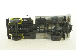 Газ-33073, бортовой, желт/серый, 1989г., АвтоИстория 1:43