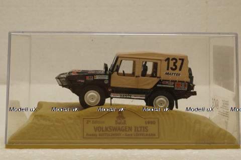 Volkswagen Iltis Paris-Dakar 1980 №137 F.Kottulinsky-G.Loffelmann, Norev 1:43