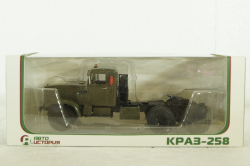 Краз-258 тягач, хакки, 101487, АвтоИстория 1:43