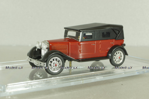 НАТИ-2 с поднятыми окнами, красный, Model43 1:43