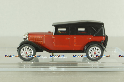 НАТИ-2 с поднятыми окнами, красный, Model43 1:43