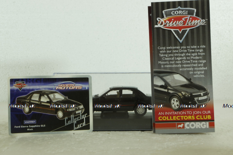 Ford Sierra Sapphire 1990 black, VA09901, Vanguards 1:43 Уценка !