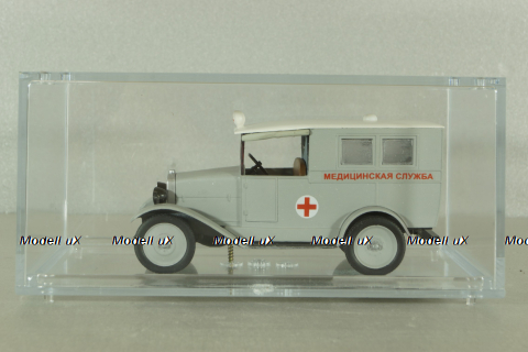 АМО-Ф-15 медицинский, серый, Model43 1:43