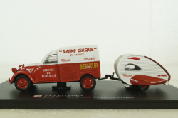 Citroen 2CV Fourgonnette du Grand Cirque de France, Hachette 1:43