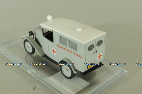 АМО-Ф-15 медицинский, серый, Model43 1:43