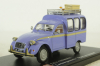 Citroen 2CV Depart en vacances, Hachette 1:43