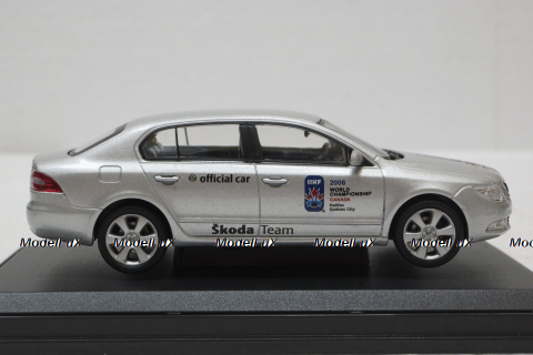 Skoda Superb B6, Ice Hockey Championship, Canada 2008, 143ABX010LAB, Abrex 1:43