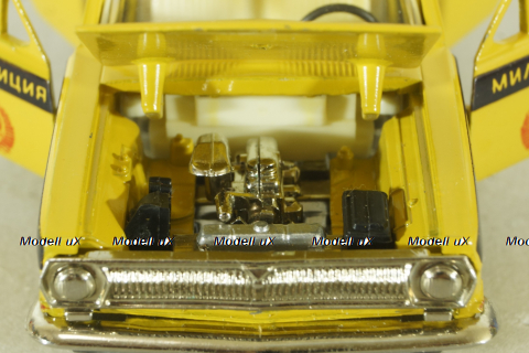 Газ-24 Волга, милиция, июнь 86г., Тантал/Радон 1:43