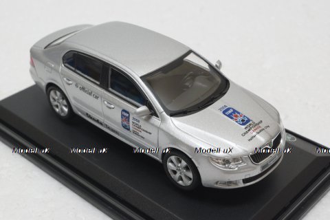 Skoda Superb B6, Ice Hockey Championship, Canada 2008, 143ABX010LAB, Abrex 1:43