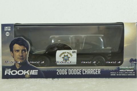 Dodge Charger Highway Patrol 2006, Police, Сериал The Rookie, 86634, Greenlight 1:43 