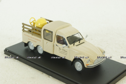 Citroen 2CV Acadiane 6 roues du macon (2000), Hachette 1:43
